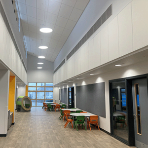 Indoor learning area at Torry primary School